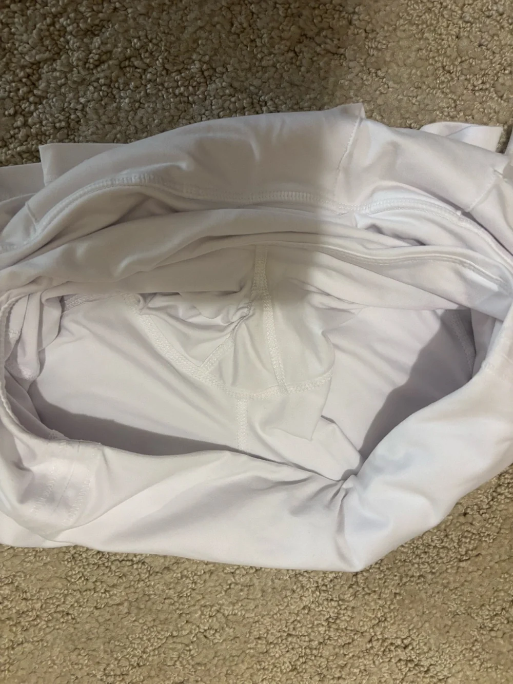 White Women's Tennis Skort